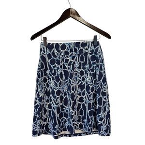 LILLY PULITZER Skirt‎ Blue & White XS Golf Tennis